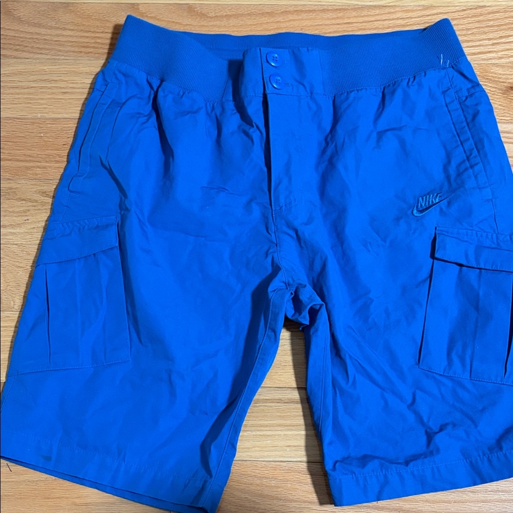 Nike Men's Vibrant Blue Athletic Shorts
